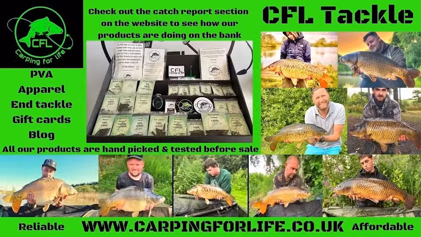 Carping for life end tackle online store