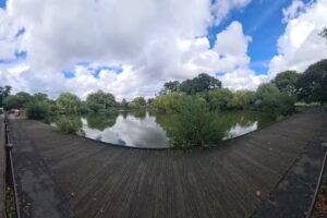 Clapham Common Mount Pond Fishing Pier