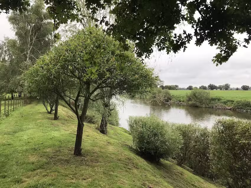 Fishing the Severn at Drakes Place