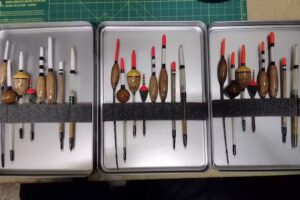 Handmade Fishing Floats by Ian Lewis