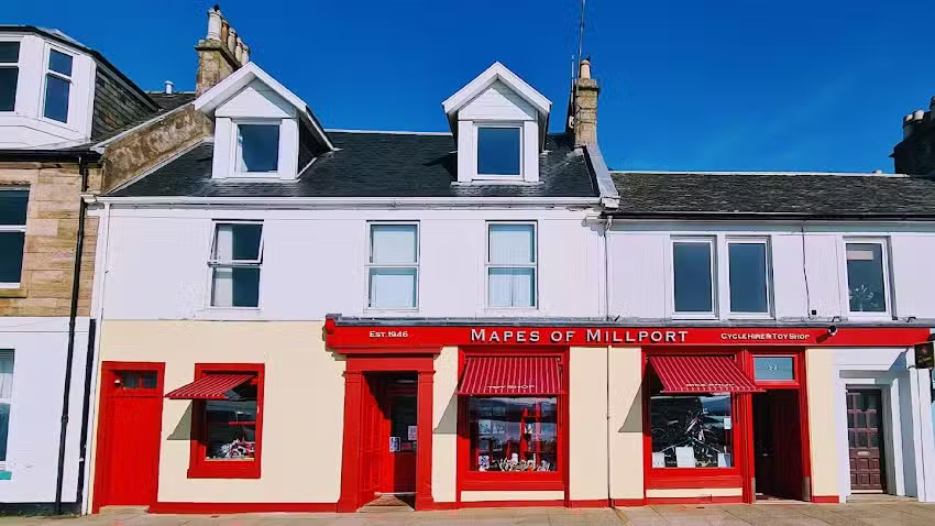 Mapes of Millport | Bike (Bicycle) Hire / Rental & Toy Shop