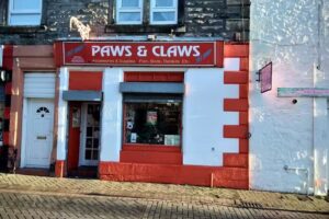 Paws & Claws pet supplies and fishing tackle